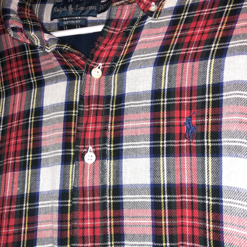 Plaid Ralph Lauren long sleeve